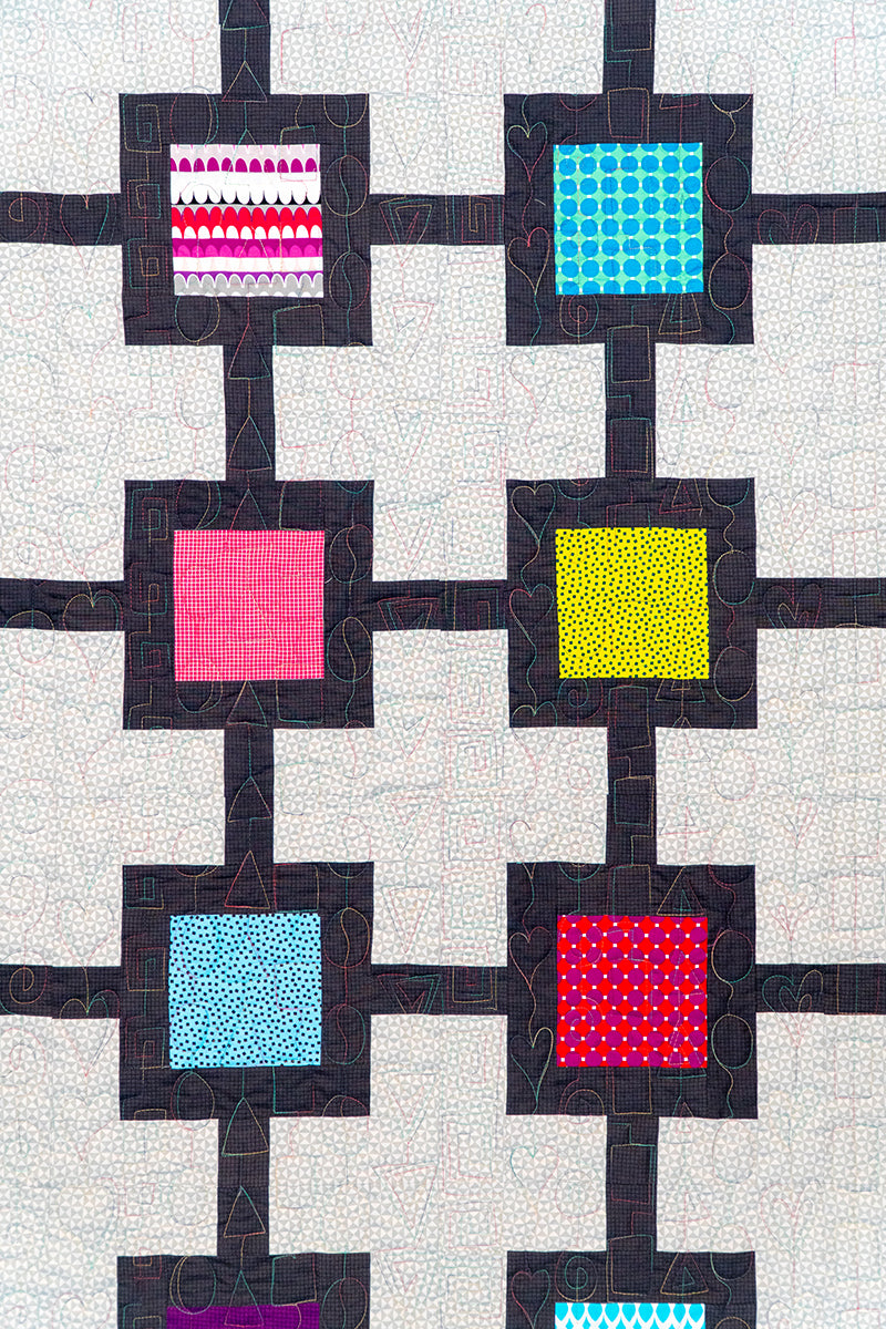 CQ127 Block Chain Quilt Pattern Wholesale - Minimum Purchase of 3 per pattern