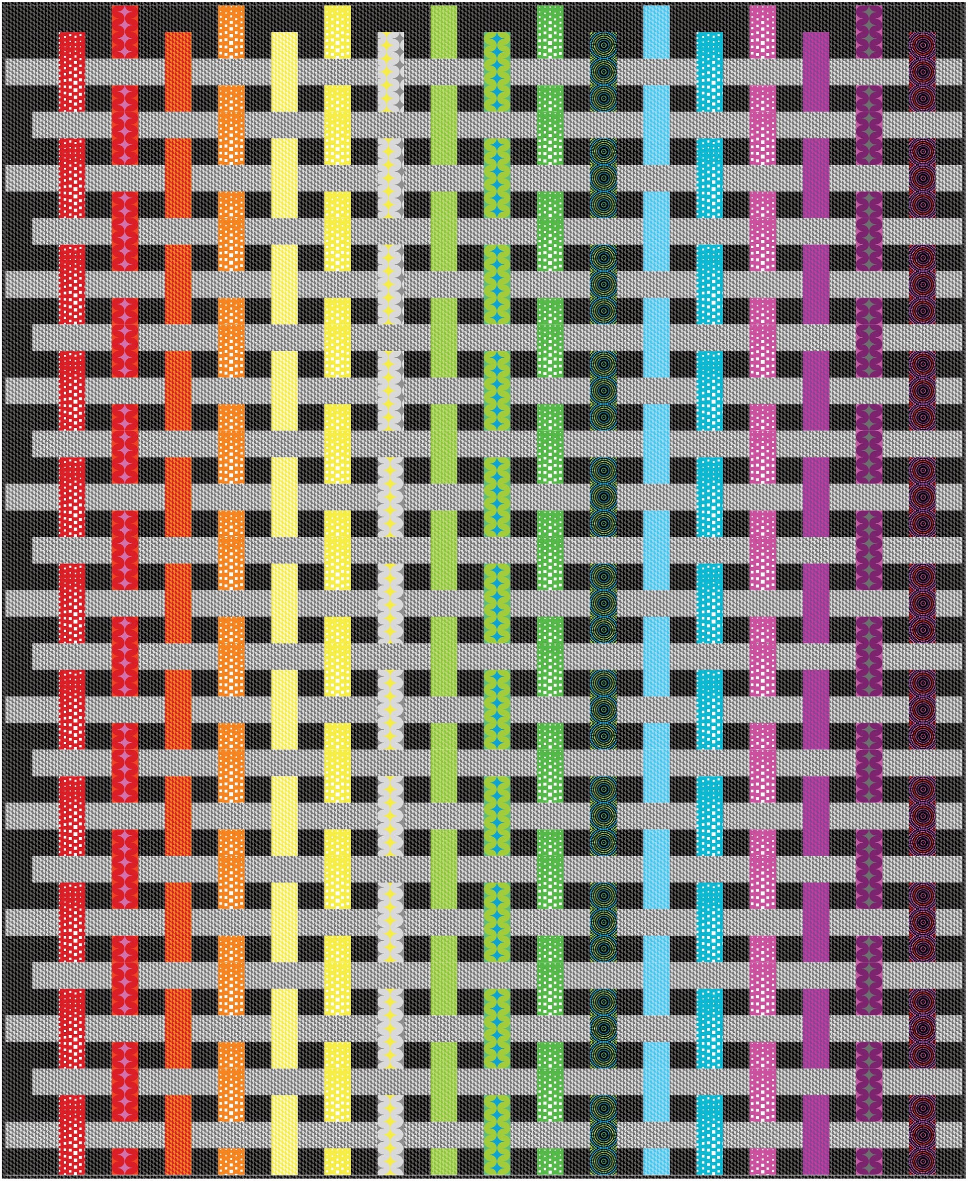 Watercolor Stripe pattern by BBKolanz via WeaveUp